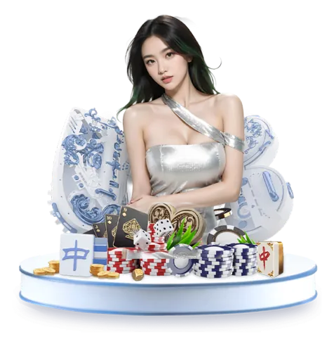 Bàn Blackjack với người chia bài và người chơi, minh họa chiến lược cơ bản